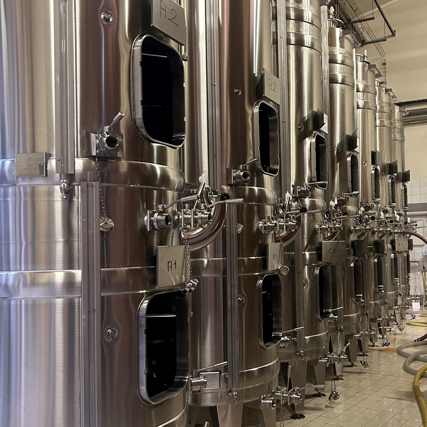 Cuves cylindriques à double compartiment