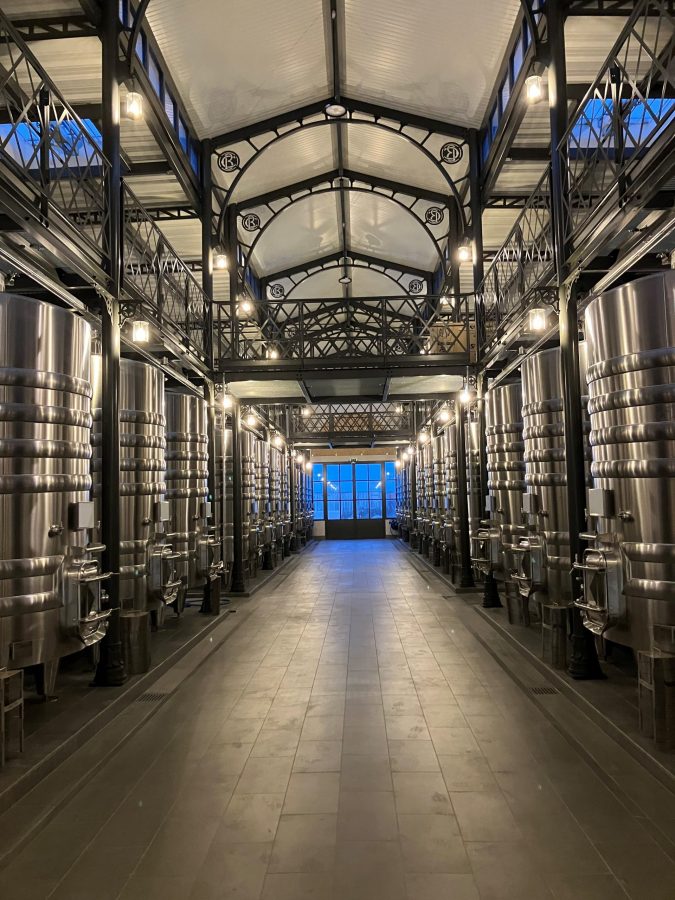 Magnifique cuverie inox installée en Gironde