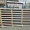 Stock de plaques d'acier inoxydable certifiées et étiquetées pour la fabrication de cuves viticoles chez Metalinox.