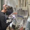 Yohann Maillet, chaudronnier soudeur expert de 5 ans chez Metalinox, réalisant une soudure TIG précise sur une cuve process vinicole